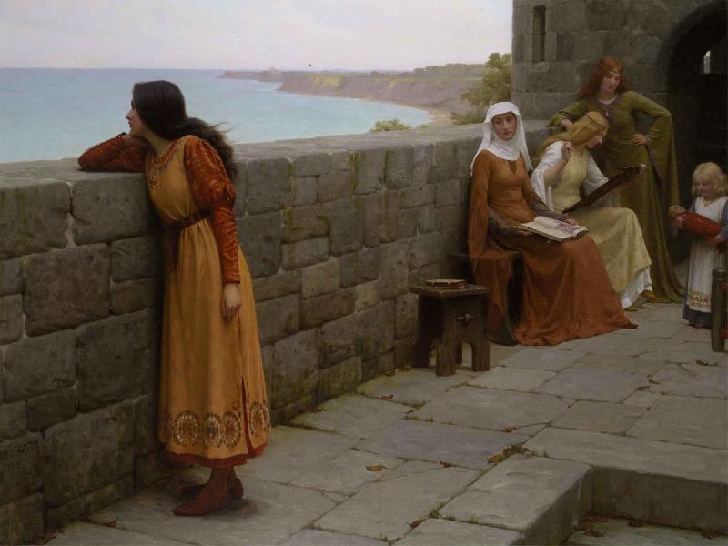 Edmund Blair Leighton The Hostage